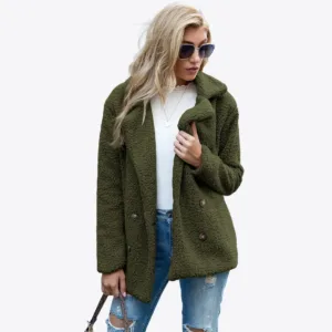 Women's loose winter jacket