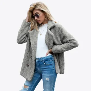 Women's loose winter jacket