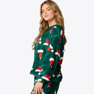 Women's Christmas Hat Pajamas