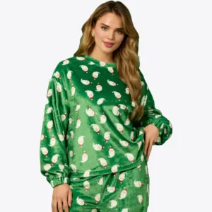 Women's Christmas Hat Pajamas