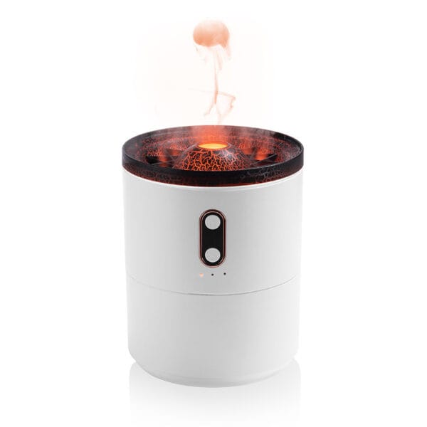 Volcanic flame diffuser