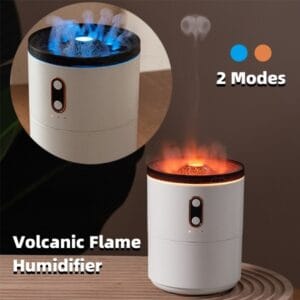 Volcanic flame diffuser